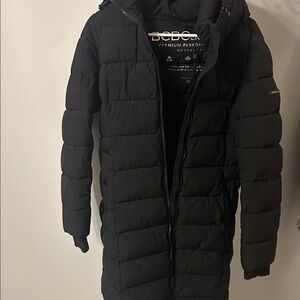 BCBGeneration Women's Black Puffer Coat